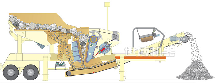可移动式颚破机图解
